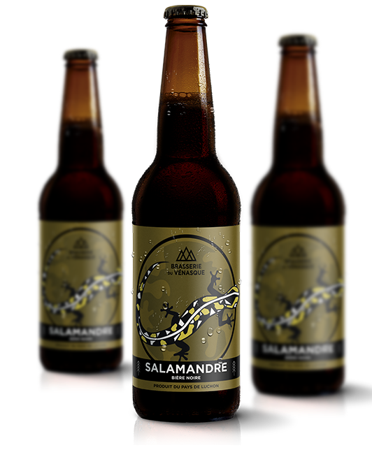 SALAMANDRE bière noire de la Brasserie du Vénasque