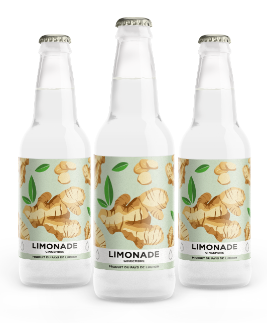 LIMONADE ARTISANALE BIO gingembre - brasserie du vensaque - luchon