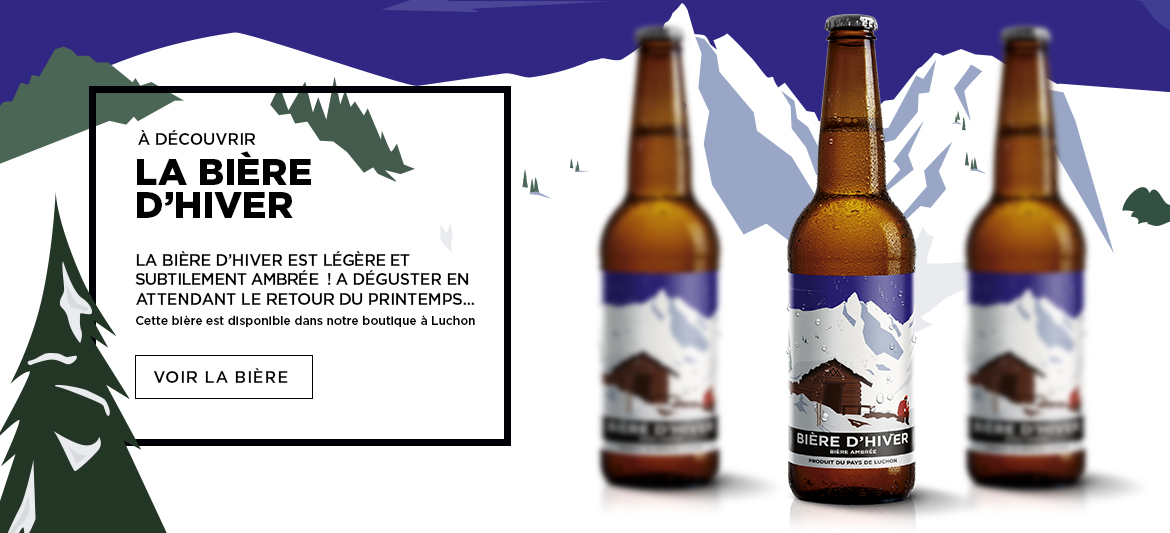 découvrez la bière d'hiver - A déguster en attendant le printemps - BRASSERIE DU VENASQUE